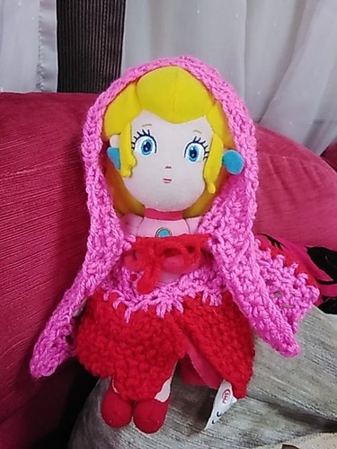 Soft toy doll princess peaches - princess,