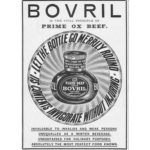 Bovril let the bottle - bovril,