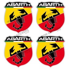 Fiat Abarth Car Stickers