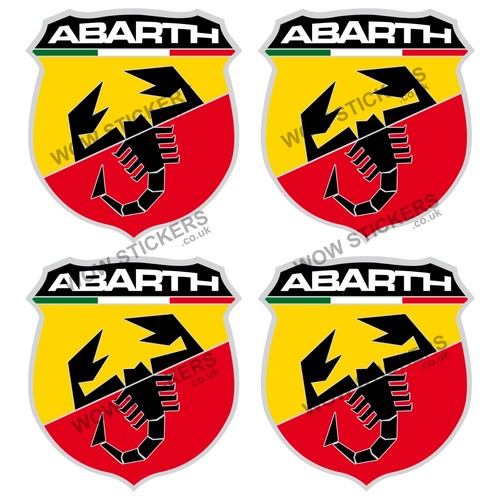 Fiat abarth car - abarth, stickers