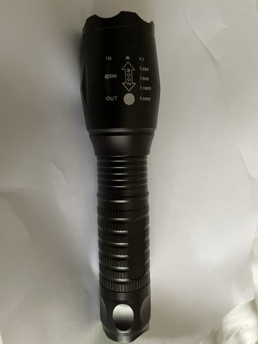Led zoom pocket flashlight - led,