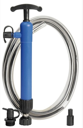 Double acting oil drain pump - double,