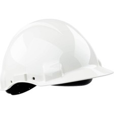 3M Peltor Hard Hat slip-Ratchet H-710N safety helmet White unvented rrp £19.99