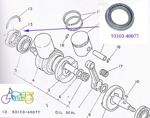 Yamaha rd350 rd400 rz350 - rd400,