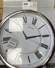 Seiko Analog Rose Gold Color White  Dial Wall Clock - Quartz Movement -qxa665p