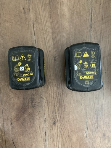 Dewalt 24v batteries - 24v,