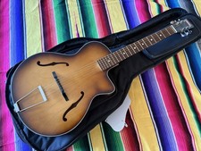 Egmond lucky 7 vintage archtop guitar 1960s 1970s 