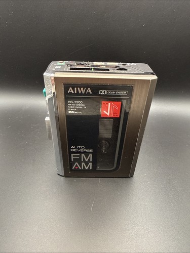 Aiwa t200 vintage walkman - aiwa, hs-t200