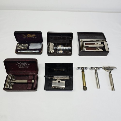 Vintage safety razors gillette - safety,
