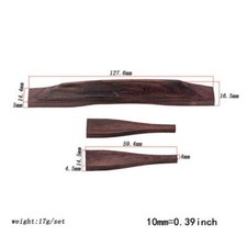 Rosewood Bridge for Gypsy Jazz Guitar Parts Accessories f