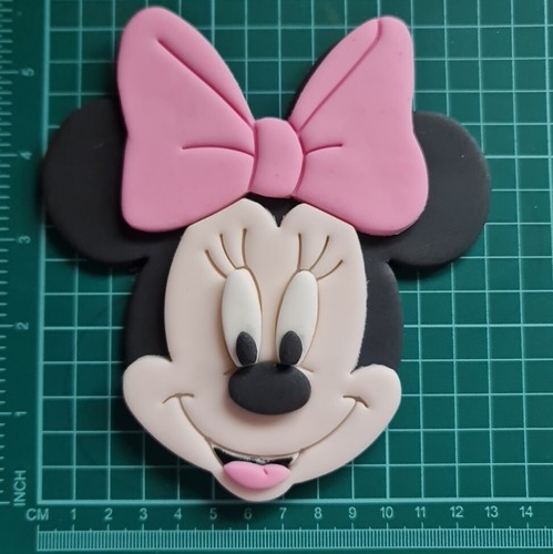 Pink minnie mouse edible - pink,