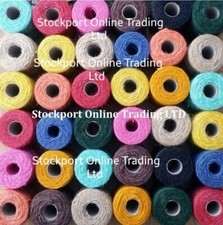 3 Ply 1m-500m Coloured Jute