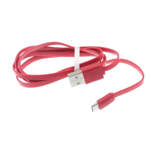 Red 6ft long usb - red,