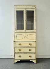 Vintage Secretaire Bookcase Bureau