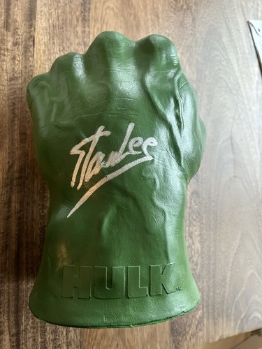 Marvel hulk hands signed - hulk, by