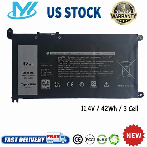 Yrdd6 battery for dell - battery,