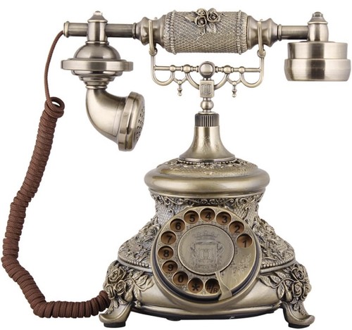 Vintage telephone landline - vintage,