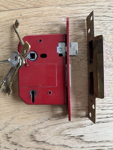 Mortise lock with four keys - with,