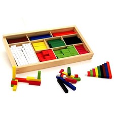Viga Wooden Maths Rods Set