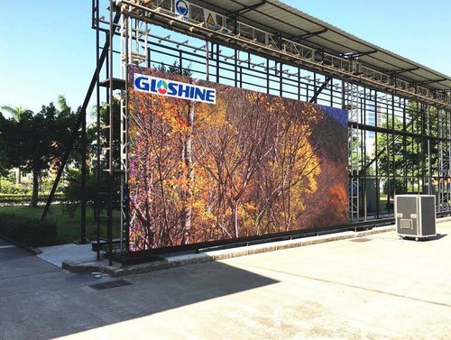 Led screen outdoor wall - led,