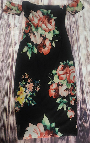 Y2k sheer midi dress black - dress,