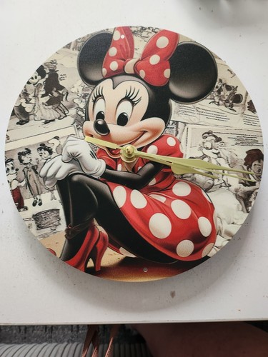 New minnie mouse wall - , clock