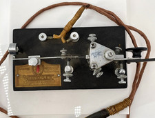 Vibroplex "Champion" Telegraph Key, vintage 1953 Nice Original.