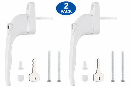 Upvc window handles white - handles,
