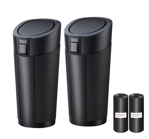 Car trash can with lid - can, lid,