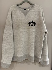 Chrome Hearts Satin Patch Sweatshirt XL Brand New