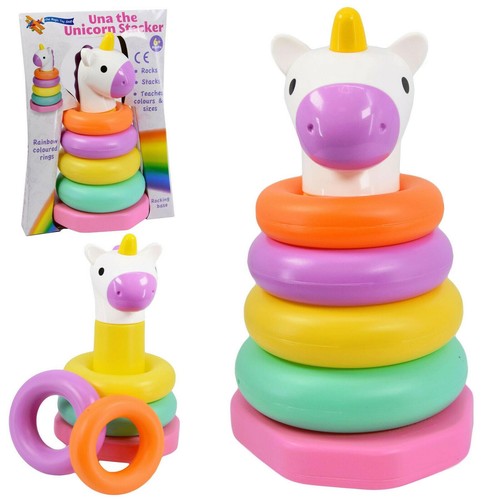 Una the unicorn baby stacking - the,