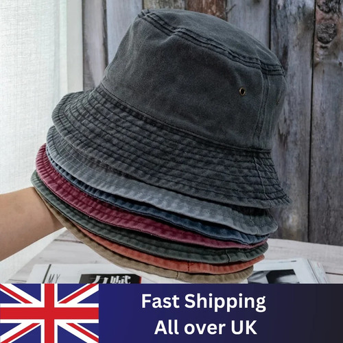 Vintage bucket hat washed - vintage,
