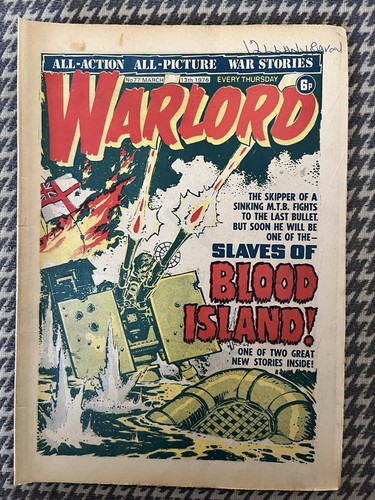 Warlord comic 77 - comic, march