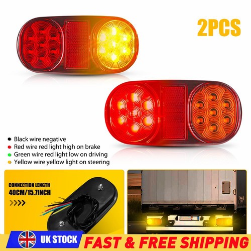 Led waterproof tail lights - led,