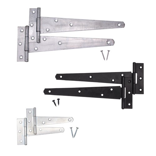 Tee hinges gate shed - shed, pair