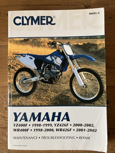 Clymer manual yamaha yz400f - clymer,