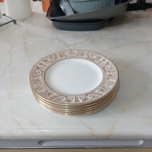 Wedgwood gold florentine - x6,