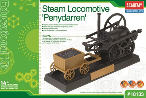 Academy 18133 steam locomotive - steam,