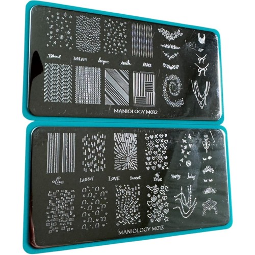 Maniology nail stamping plates - maniology,