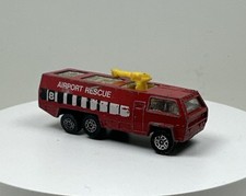 Corgi Chubb Fire Truck Red Airport Rescue Die Cast Toy Model Vehicle