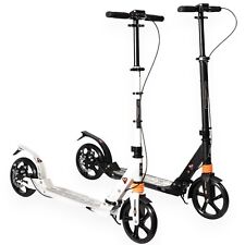 Folding Adult Scooter Big Wheels Suspension Non Electric Commuter Kick/Push Dual