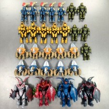 29X Mega Construx Halo Blocks Hunter Elite Freebooter Grunt Spartan UNSC Fiugres