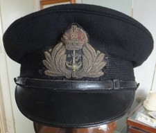 A WW2 Royal Navy Officers Visor Cap