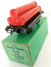 O Gauge HORNBY TRAINS No. 50 Gas Cylinder Wagon 42156 - Superb Boxed Example