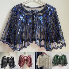 Sequin Cape Sequin Cape Women Polyester Brand New Hot Sale Replaceable