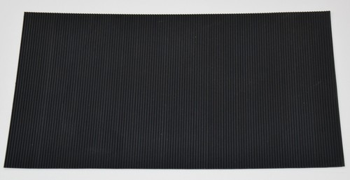 Fine ribbed rubber mats - fine, /