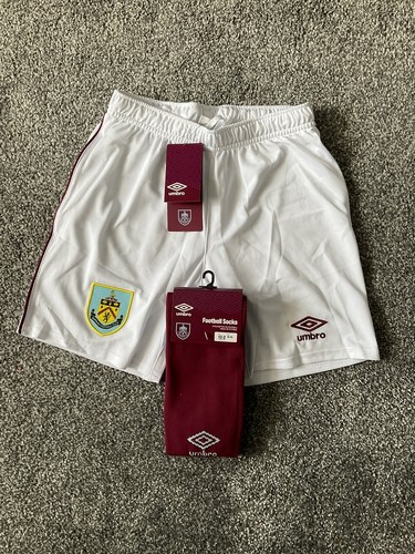 Burnley kids umbro shorts - burnley,