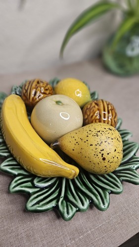 Vintage ceramic majolica style - vintage,