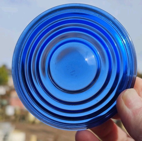 Vintage railway cobalt blue - cobalt,
