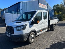 2019 FORD TRANSIT MK8 350 DOUBLE CAB TIPPER 2.0 DIESEL ROOF AERIAL - BREAKING